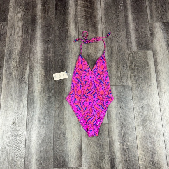 Maaji Spiral Cardamon One Piece Swimsuit - Picture 1 of 16